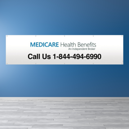 2'x10' Vinyl Banner - Medicare Health Benefits